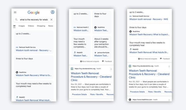 Google тестирует новое оформление выделенных описаний
Google тестирует новое оформление выделенных описаний