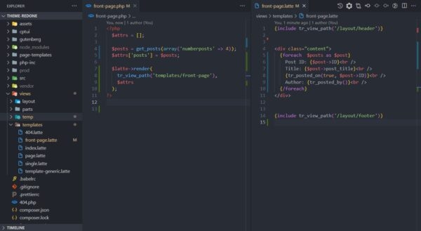 Theme Redone: новая блочная стартовая тема для проектирования WordPress-сайтов с помощью MVC Framework Theme Redone: новая блочная стартовая тема для проектирования WordPress-сайтов с помощью MVC Framework