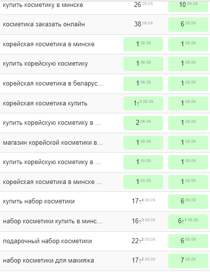 Как вывести 60% запросов в топ-10 Google. Кейс интернет-магазина косметики