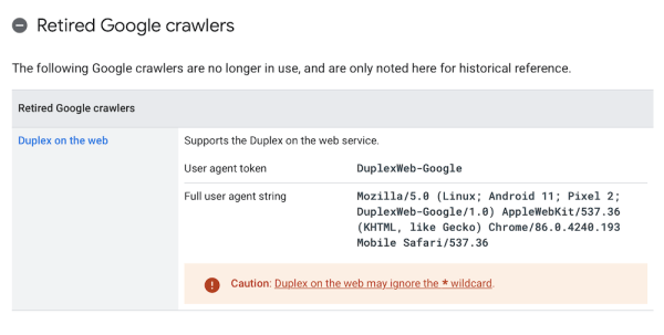 
            Google упразднил агента пользователя DuplexWeb
        