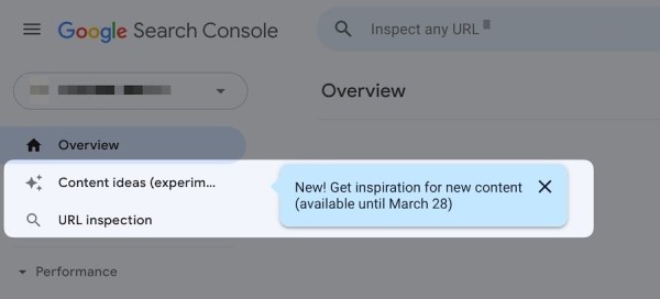 
            Инструмент «идеи для контента» в Google Search Console доступен только до 28 марта
        