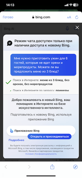 
            Чат-бот Bing стал доступен всем желающим
        