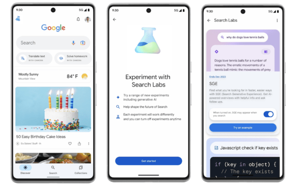 
            Google открывает Search Labs
        