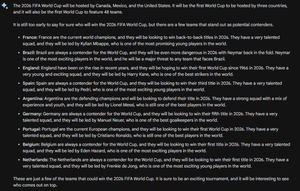 Как засветиться в ответах Bard? Большое исследование