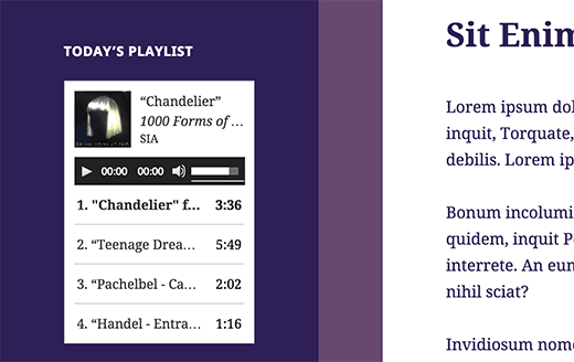 Добавление аудио файлов и создание плейлистов в WordPress
