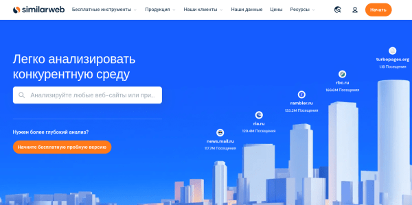 7 актуальных сервисов для анализа сайта: сравнительная характеристика