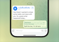 Вышла новая версия Telegram c 11-ю новыми фишками
Вышла новая версия Telegram c 11-ю новыми фишками