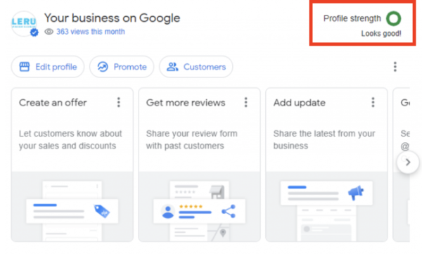 Google покажет «Силу профиля» для бизнес-профилей компаний
         
            Google покажет «Силу профиля» для бизнес-профилей компаний
